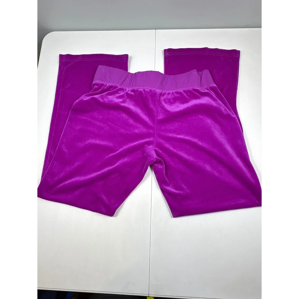 Hard Candy Y2K Purple Velour Tracksuit Set Juniors XL 15-17‎ Rhinestone